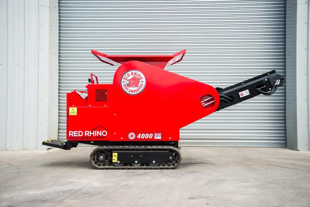 red rhino 4000 mini concrete crusher