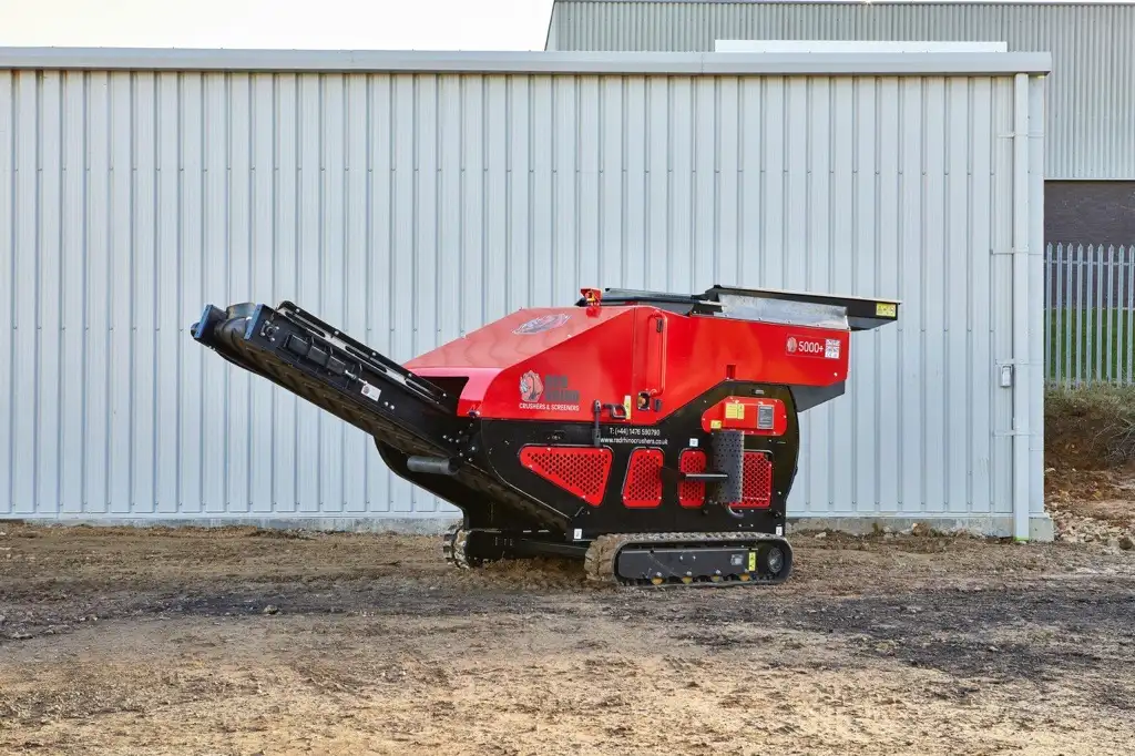 red rhino 5000 plus concrete crusher