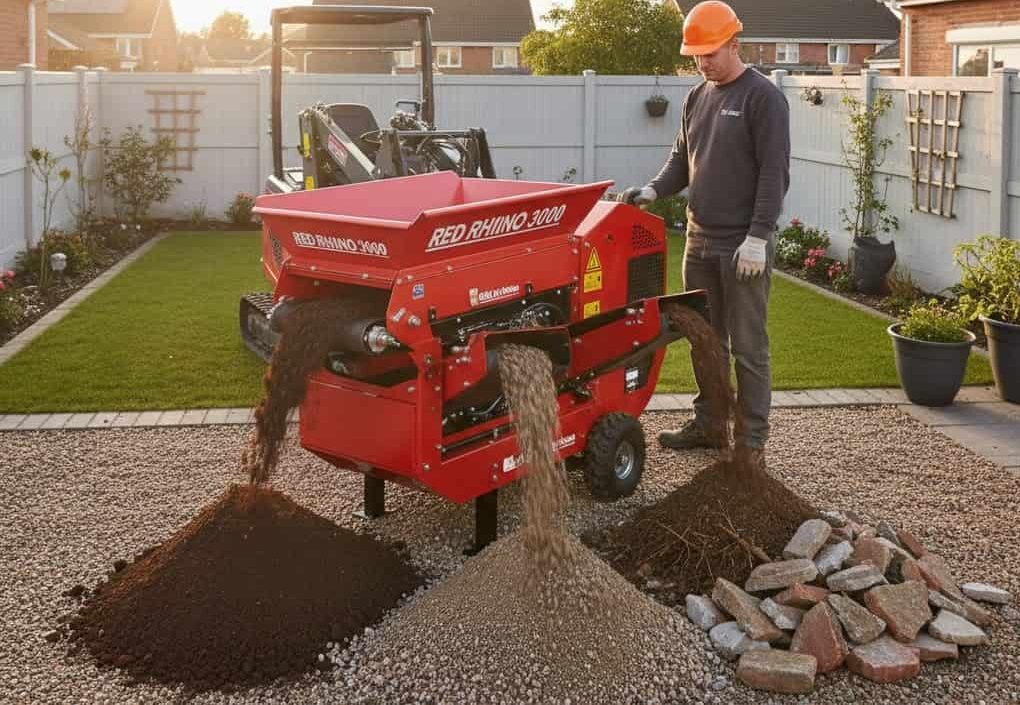 red rhino screener hire